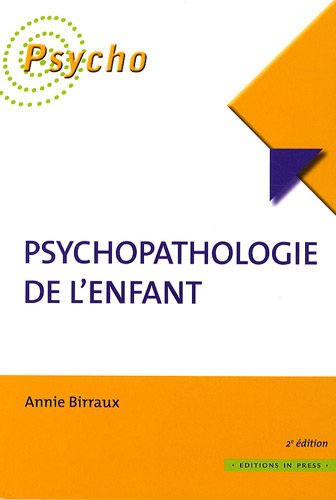 9782848351513: psychopathologie de l'enfant (2e ed)