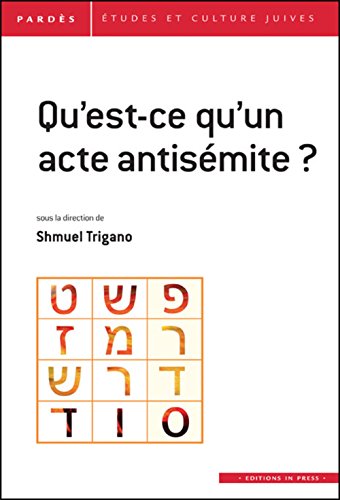 Stock image for Qu'est-ce qu'un acte antismite ? for sale by Buchpark