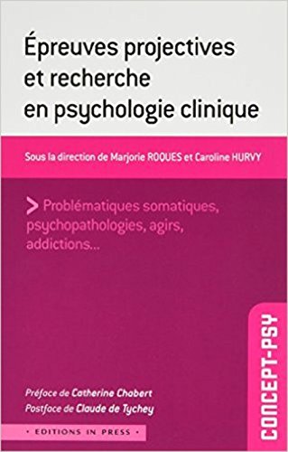 9782848353739: Epreuves projectives et recherche en psychologie clinique