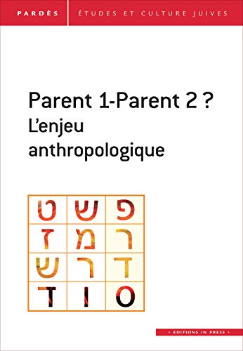 9782848356426: PARDES N.66 - PARENT 1-PARENT 2 ? L'ENJEU ANTHROPOLOGIQUE