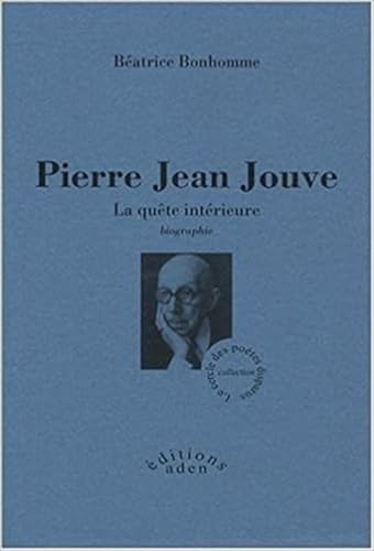 9782848400907: Pierre Jean Jouve: La qute intrieure