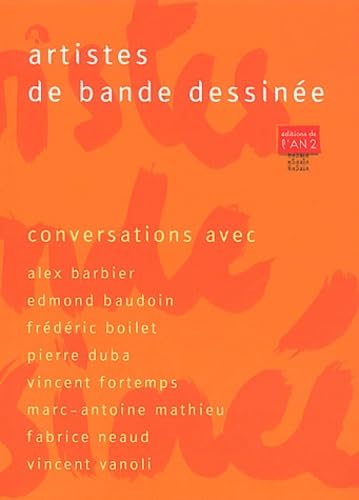 Stock image for Artistes de bande dessine : Conversations for sale by Ammareal