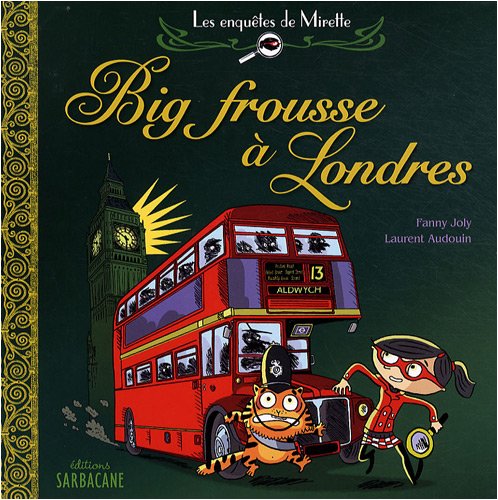 9782848652580: Big frousse  Londres: Les enquetes de Mirette : Big frousse a Londres