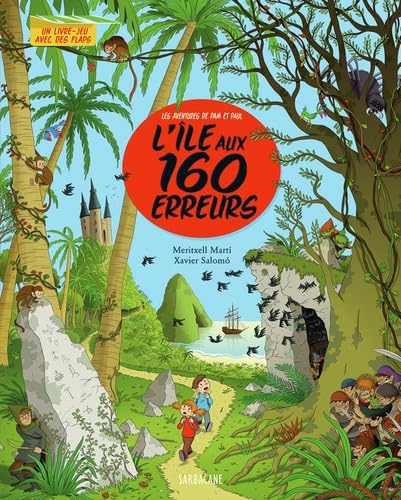 9782848654690: Les aventures de Pam et Paul: L'le aux 160 erreurs