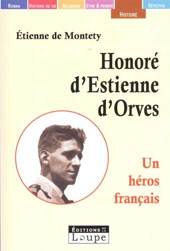 Beispielbild fr Honor d'Estienne d'Orves, un hros franais (grands caractres) zum Verkauf von Ammareal