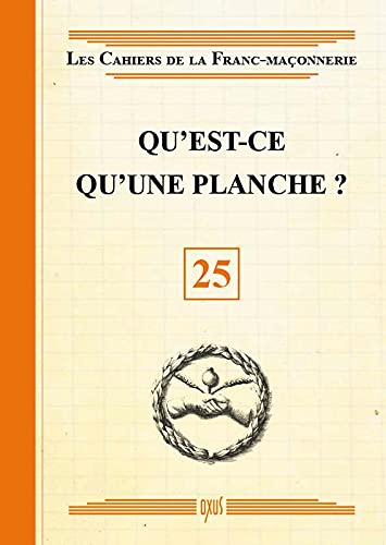 Beispielbild fr Qu'est-ce qu'une planche ? zum Verkauf von Revaluation Books
