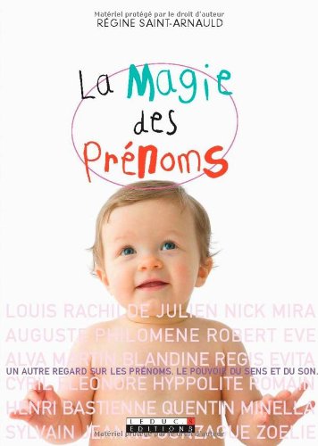 Stock image for La Magie des prnoms for sale by Ammareal