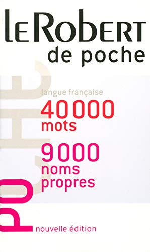 9782849022238: Le Robert De Poche (French Edition)