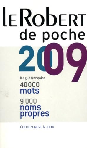 9782849024737: Le Robert de poche 2009