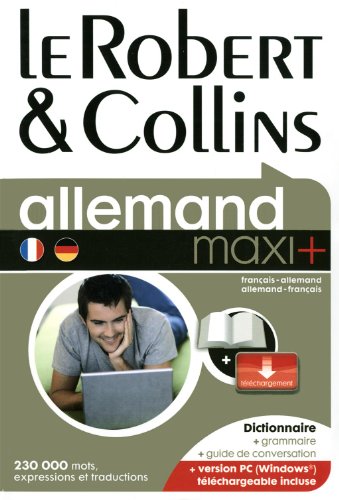 Stock image for LE ROBERT & COLLINS MAXIPLUS ALLEMAND + CARTE TELECHARGEABLE (R&C MAXI+ ALLEMAND) (French Edition) for sale by ThriftBooks-Dallas