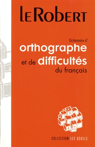 9782849026564: Dictionnaire d'orthographe et de Difficultes du Francais (French Edition)