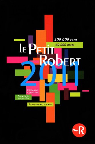 Stock image for Le Petit Robert for sale by Ammareal