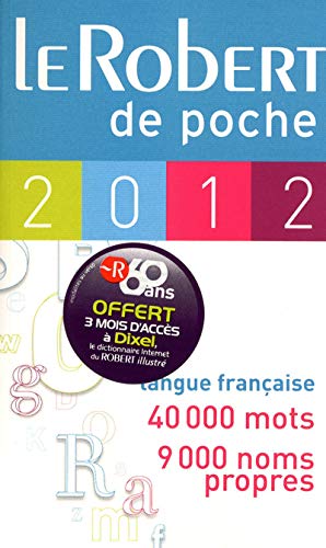 9782849028926: Le Robert De Poche 2012