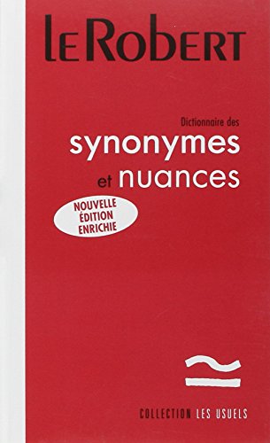 Stock image for Dictionnaire de Synonymes et de Nuances - Poche (French Edition) for sale by Better World Books