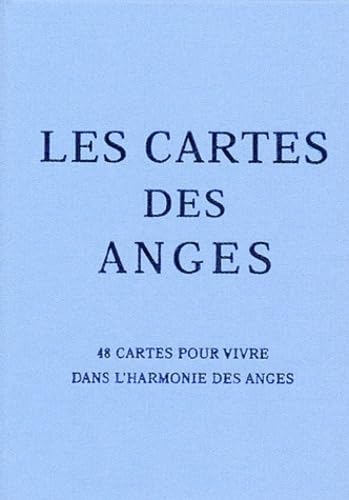 Stock image for Les cartes des anges : 48 cartes pour vivre dans l'harmonie des anges (1Jeu) for sale by medimops