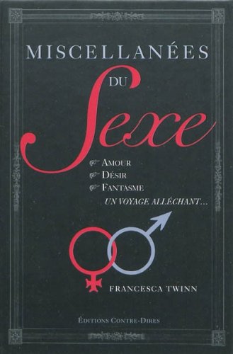 Imagen de archivo de Miscellanes du sexe a la venta por A TOUT LIVRE