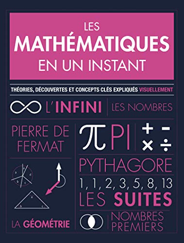 Stock image for Les mathmatiques en un instant - Thories, dcouvertes et concepts cls expliqus visuellement for sale by Gallix
