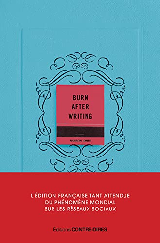 Stock image for Burn after writing (Bleu) - L'dition franaise officielle for sale by Ammareal