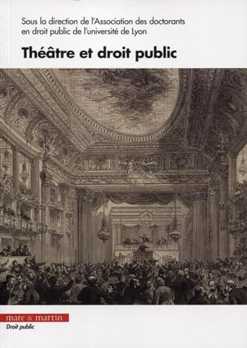 Stock image for Thtre et droit public for sale by Gallix