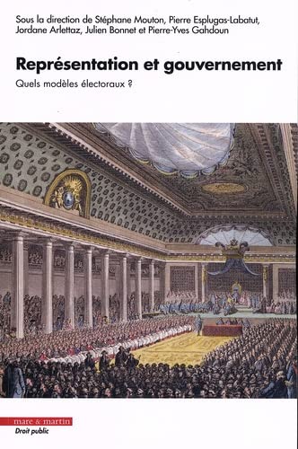 Stock image for Reprsentation et gouvernement: Quels modles lectoraux ? for sale by Gallix