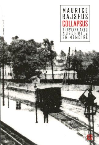 Beispielbild fr Collapsus : Survivre Avec Auschwitz En Mmoire zum Verkauf von RECYCLIVRE