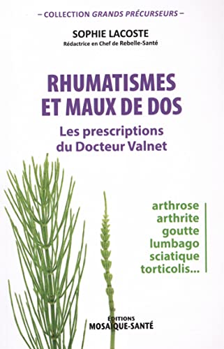 Beispielbild fr Rhumatismes et maux de dos : Les prescriptions du docteur Valnet zum Verkauf von Revaluation Books
