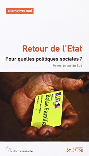 Beispielbild fr retour de l'etat. pour quelles politiques sociales Delcourt laure zum Verkauf von BIBLIO-NET