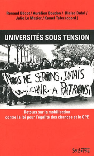 universites sous tension (0) (9782849503263) by Becot Renaud