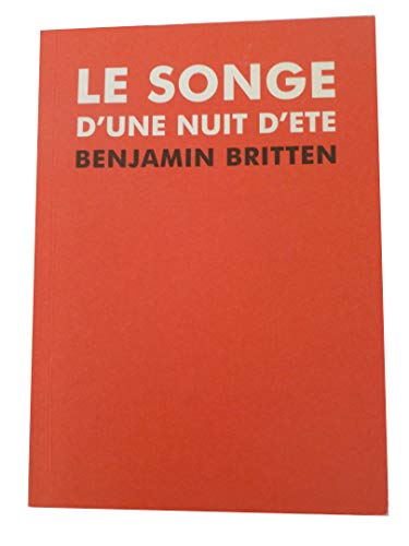 9782849560358: Le Songe D'une Nuit D'ete