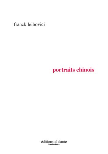Beispielbild fr Portraits Chinois zum Verkauf von RECYCLIVRE