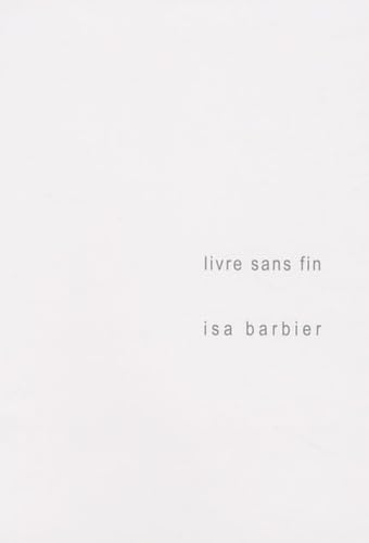 Beispielbild fr Livre sans fin 4 Barbier, Isa zum Verkauf von BIBLIO-NET