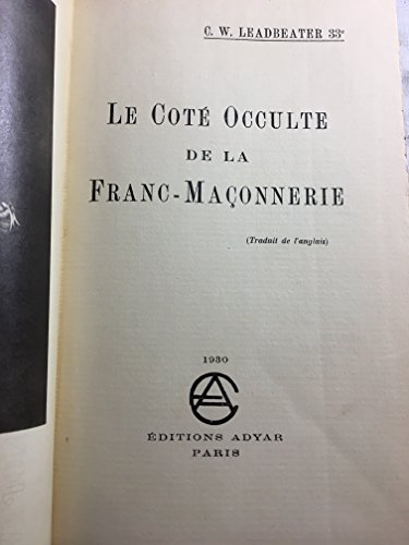 Beispielbild fr Le ct occulte de la franc-maonnerie zum Verkauf von medimops