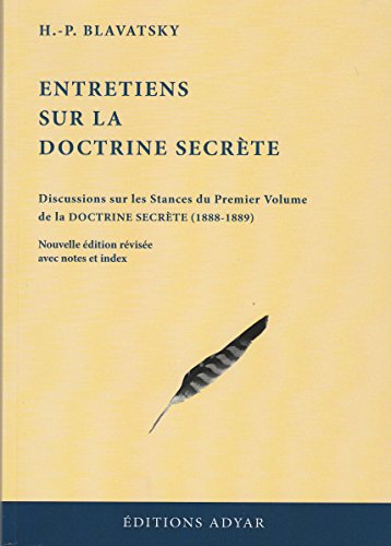 9782850003011: Entretiens sur la Doctrine secrte: Discussions sur les stances du premier volume de la Doctrine secrte (1888-1889)