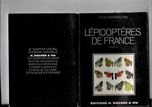 9782850040122: Atlas des Lépidoptères de France Tome 3: Hétérocères (fin)