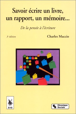Beispielbild fr Savoir crire un livre, un rapport, un mmoire zum Verkauf von Ammareal