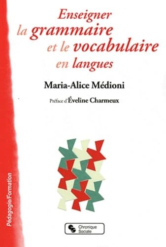 9782850088094: Enseigner la grammaire et le vocabulaire en langues