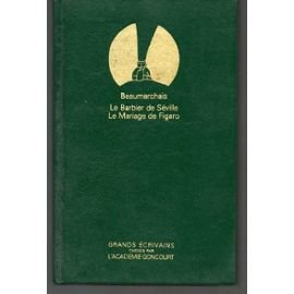 Beispielbild fr Le barbier de seville Suivi de Le Mariage de Figaro zum Verkauf von Mli-Mlo et les Editions LCDA