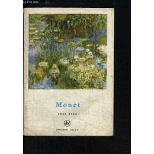 Beispielbild fr monet zum Verkauf von medimops