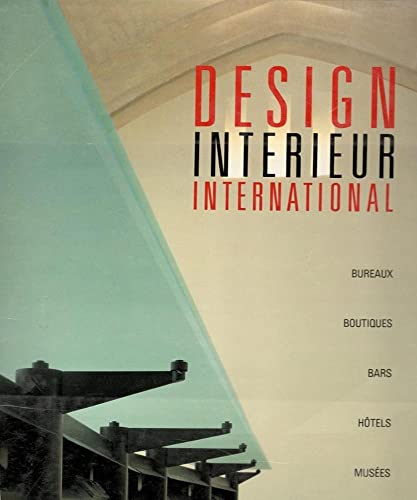 Beispielbild fr Design intrieur international zum Verkauf von medimops