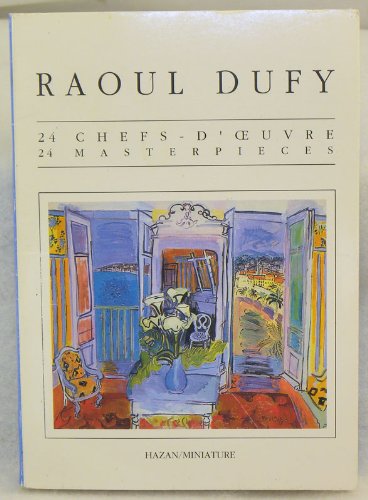 9782850252839: Raoul Dufy: 24 Masterpieces Postcard Book (Les Miniatures)