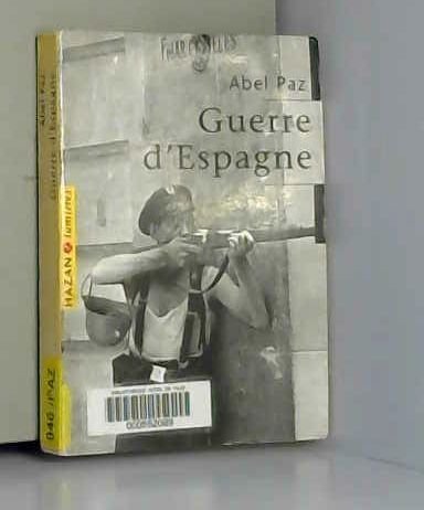 Stock image for Guerre d'Espagne for sale by Ammareal