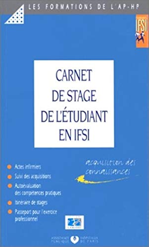 Beispielbild fr Carnet de stage de l'tudiant en IFSI zum Verkauf von medimops