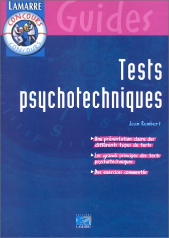 Beispielbild fr Tests psychotechniques zum Verkauf von Ammareal