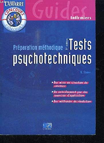 9782850306006: PREPARATION METHODIQUE AUX TESTS PSYCHOTECHNIQUES 3E EDITION