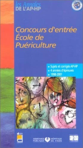 Beispielbild fr Concours d'entre en cole de puriculture zum Verkauf von medimops