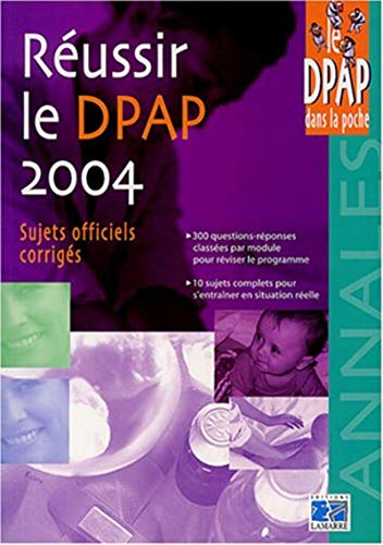 Beispielbild fr Russir le DPAP 2004 : Sujets officiels corrigs zum Verkauf von Ammareal