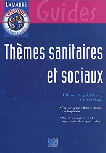 Stock image for Thmes sanitaires et sociaux for sale by Ammareal