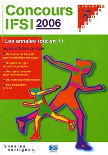 Beispielbild fr Concours IFSI (dition 2006): Sujets officiels et corrigs zum Verkauf von Ammareal