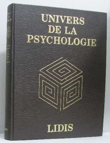 Stock image for Univers de la psychologie tome VI: La psychologie applique. deuxime partie for sale by medimops