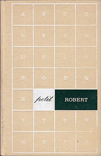 9782850360077: Le petit Robert 1. Dictionnaire. Alphabetique et analogique de la langue francaise.